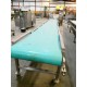 HORIZONTAL TEAL BELT CONVEYOR