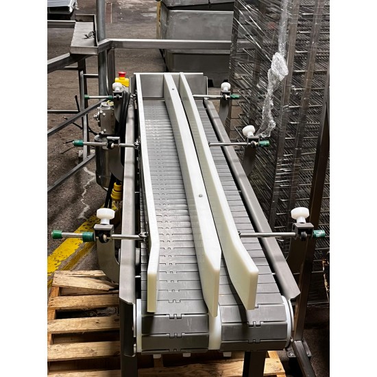 DUAL LANE SLOTTED CONVEYOR