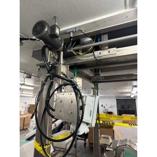 Full mezzanine to support Ishida multi-head weigh system